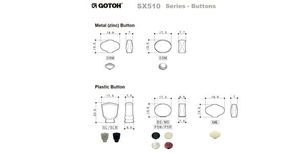 GOTOH ( ゴトー )  / SEP700-06M-L3+R3 X-Nickel画像2