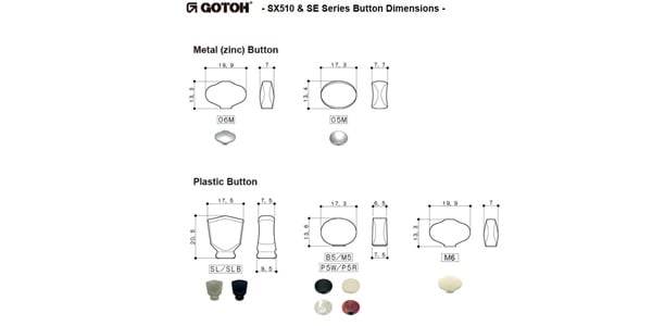 GOTOH ( ゴトー )  / SEP700-M5-L3+R3-Nickel画像2