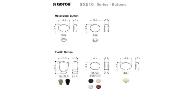 GOTOH ( ゴトー )  / SEP770-06M-L3+R3 X-Chrome画像2