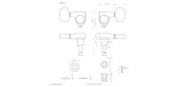 GOTOH / SG301-MG-05P1-L3R3-Chrome画像4