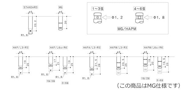 GOTOH / SG381-MG-01-L3R3-Chrome 画像3