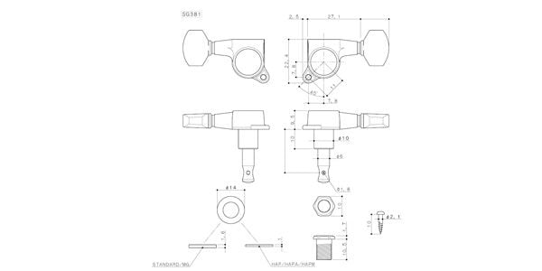 GOTOH/SG381-MGT-M07-L6-Chrome