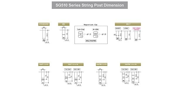 GOTOH ( ゴトー )  / SGL510-MG-A20-L3+R3-Chrome画像3