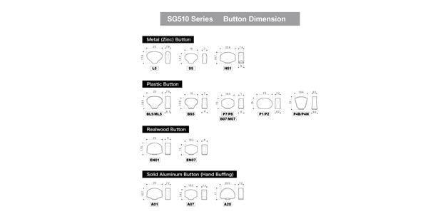 GOTOH / SGL510Z-A20-L3+R3-Gold画像5