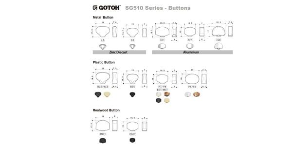 GOTOH / SGS510-MG-A20-L3+R3 X-Nickel画像2