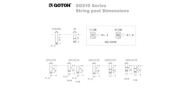 GOTOH ( ゴトー )  / SGS510Z-HAP-S5-L3+R3-Black画像3