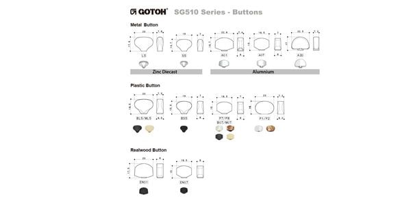 GOTOH ( ゴトー )  / SGS510Z-HAPM-A20-L3+R3-Chrome画像2
