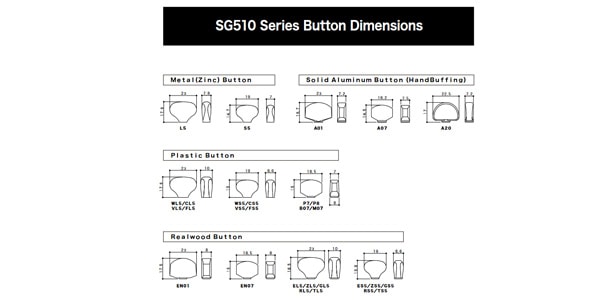 GOTOH ( ゴトー )  / SGV510Z-MGT-P7-L3R3(Ex-Long x6) Cosmo Black画像2
