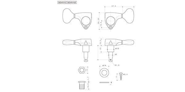 GOTOH/SGV510Z-HAPM-P2-L3R3-Chrome