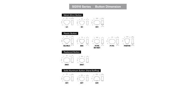 GOTOH ( ゴトー )  / SGV510Z-MG-P2-L3+R3 X-Gold lefty画像2