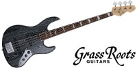 GRASS ROOTS / G-AMAZE-DX/LS Black Satin in White