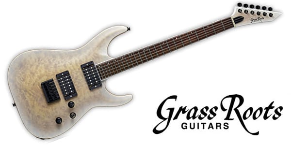 GRASSROOTS/G-HR-55FX See Thru White Satin