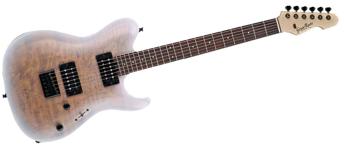 GRASSROOTS/G-TB-55R See Thru White Satin