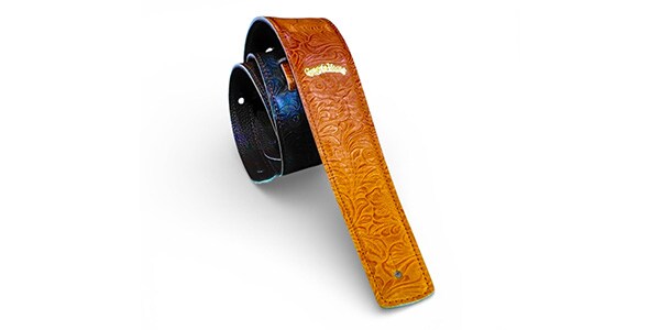 Grande uomo ( グランデ ウオモ )  / G-Premium Engrave Sun Burst/Dark Brown, Narrow (穴10mm)画像2