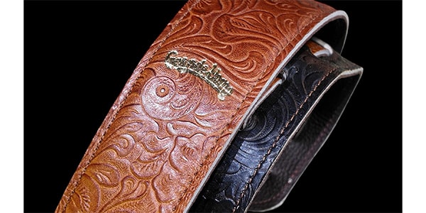 Grande uomo ( グランデ ウオモ )  / G-Premium Engrave Sun Burst/Dark Brown, Slim (穴6mm)