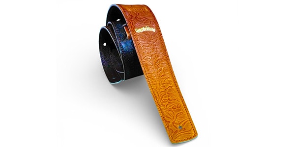 Grande uomo ( グランデ ウオモ )  / G-Premium Engrave Sun Burst/Dark Brown, SlimWide (穴10mm)画像2