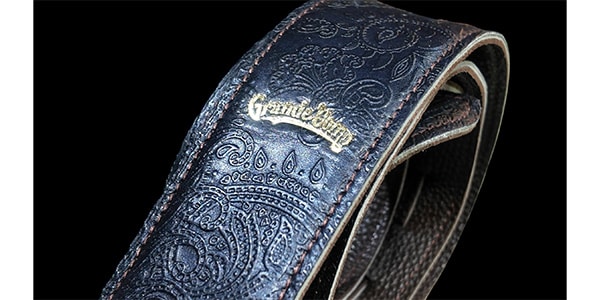 Grande uomo / G-Premium Paisley Black/Dark Brown, SlimWide (穴10mm)