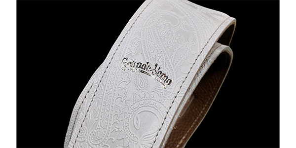 Grande uomo / G-Premium Paisley White Blonde/Brown, SlimWide (穴6mm)