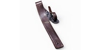 Grande uomo / 栃木レザー Dark Brown/Black, SlimWide (穴6mm)