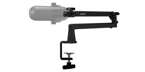 GRAPHT ( グラフト )  / GRAPHT ロープロファイル MICROPHONE ARM（Black）