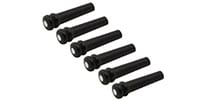 GRAPHTECH / GP33 Ebony Bridge Pins with Pearl Eye