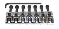 GRAPHTECH / String Saver Floyd Rose Style Saddles Chrome (7 Pcs)