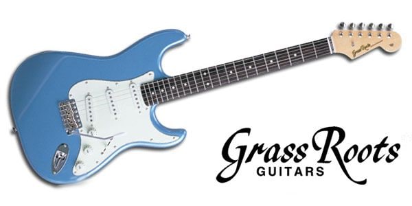 グラスルーツ G-SE-38R Lake Placid Blue ストラト