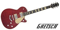 GRETSCH G6228FM Players Edition Jet BT with V-Stoptail Crimson Stain