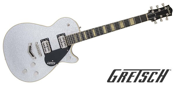 GRETSCH/G6229 Players Edition Jet BT with V-Stoptail Silver Sparkle