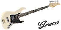 GRECO WSB-STD/ Rosewood Fingerboard Aged White