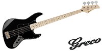 GRECO WSB-STD/Maple Fingerboard Black