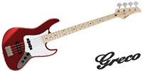 GRECO WSB-STD/Maple Fingerboard Metallic Red