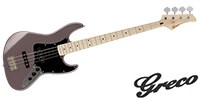 GRECO WSB-STD/Maple Fingerboard Metallic Gray