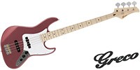 GRECO WSB-STD/Maple Fingerboard Burgundy