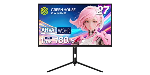 GREEN HOUSE / GH-GLCC27WB-BK