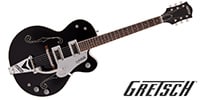 GRETSCH G6119T-65KA Kenichi Asai Signature Black Cat with Bigsby