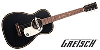 GRETSCH G9520E Gin Rickey Acoustic/Electric Smokestack Black