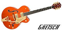 GRETSCH G6120T Players Edition Nashville Orange Stain