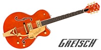 GRETSCH / Nashville H /w S-Thru Big and Gold , E FB, Orange Stain