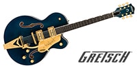 GRETSCH / Nashville H /w S-Thru Big and Gold , E FB, Midnight Sapphire