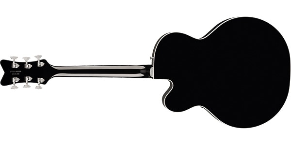 GRETSCH ( グレッチ )  / Falcon H /w S-Thru Big and Chrome , Ebony FB, Black画像2