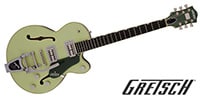 GRETSCH G6659T Players Edition Broadkaster Jr. Two-Tone Smoke Green