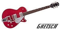 GRETSCH G6129T Players Edition Jet FT with Bigsby Red Sparkle