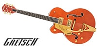 GRETSCH / G6120TG-LH Players Edition Nashville Orange Stain