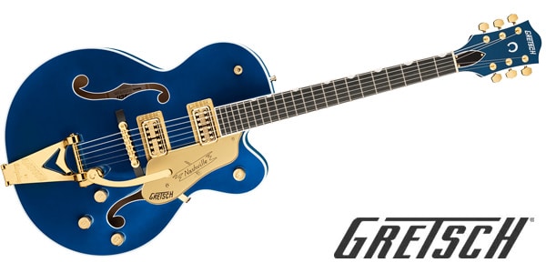 GRETSCH/G6120TG Players Edition Nashville Azure Metallic