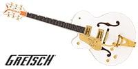 GRETSCH G6136TG-LH Players Edition Falcon White