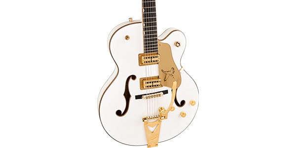 GRETSCH / Synchromatic Falcon Hollow Body SC /w Big Eb FB SWhite画像3