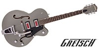 GRETSCH G5410T Rat Rod Hollow Body w/Bigsby Matt Phantom Metallic