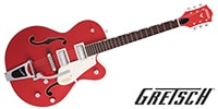 GRETSCH G5410T Two-Tone Fiesta Red Vintage White