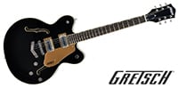 GRETSCH G5622 Double-Cut with V-Stoptail Black Gold